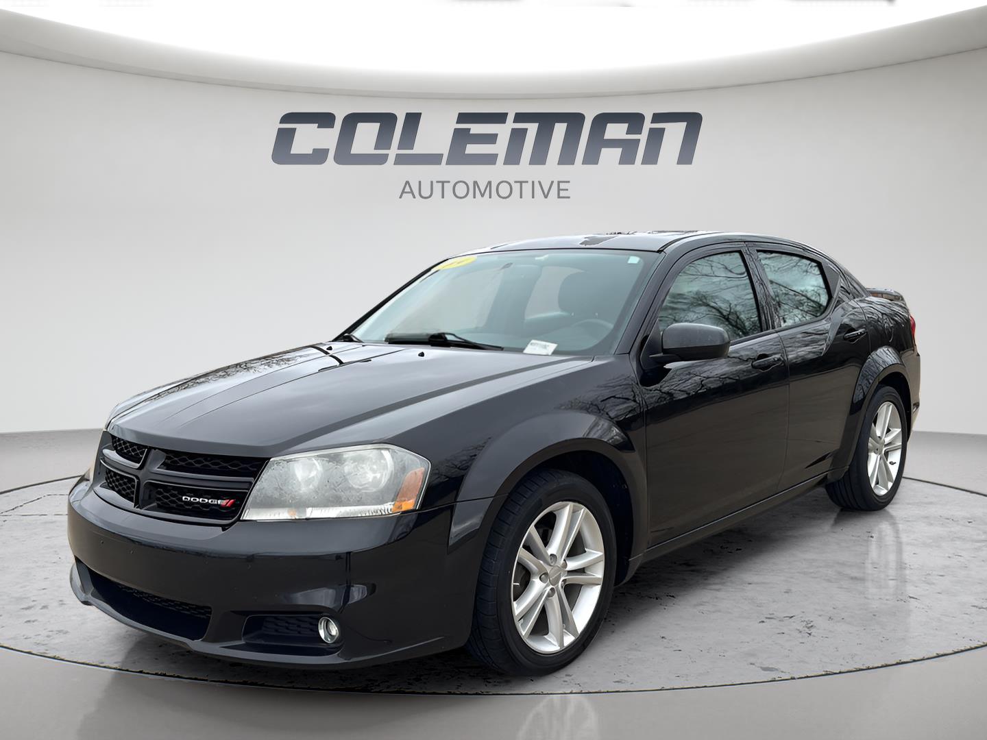 Black Clearcoat 2014 Dodge Avenger SXT FWD Sedan Front-Wheel Drive 6-Speed Automatic