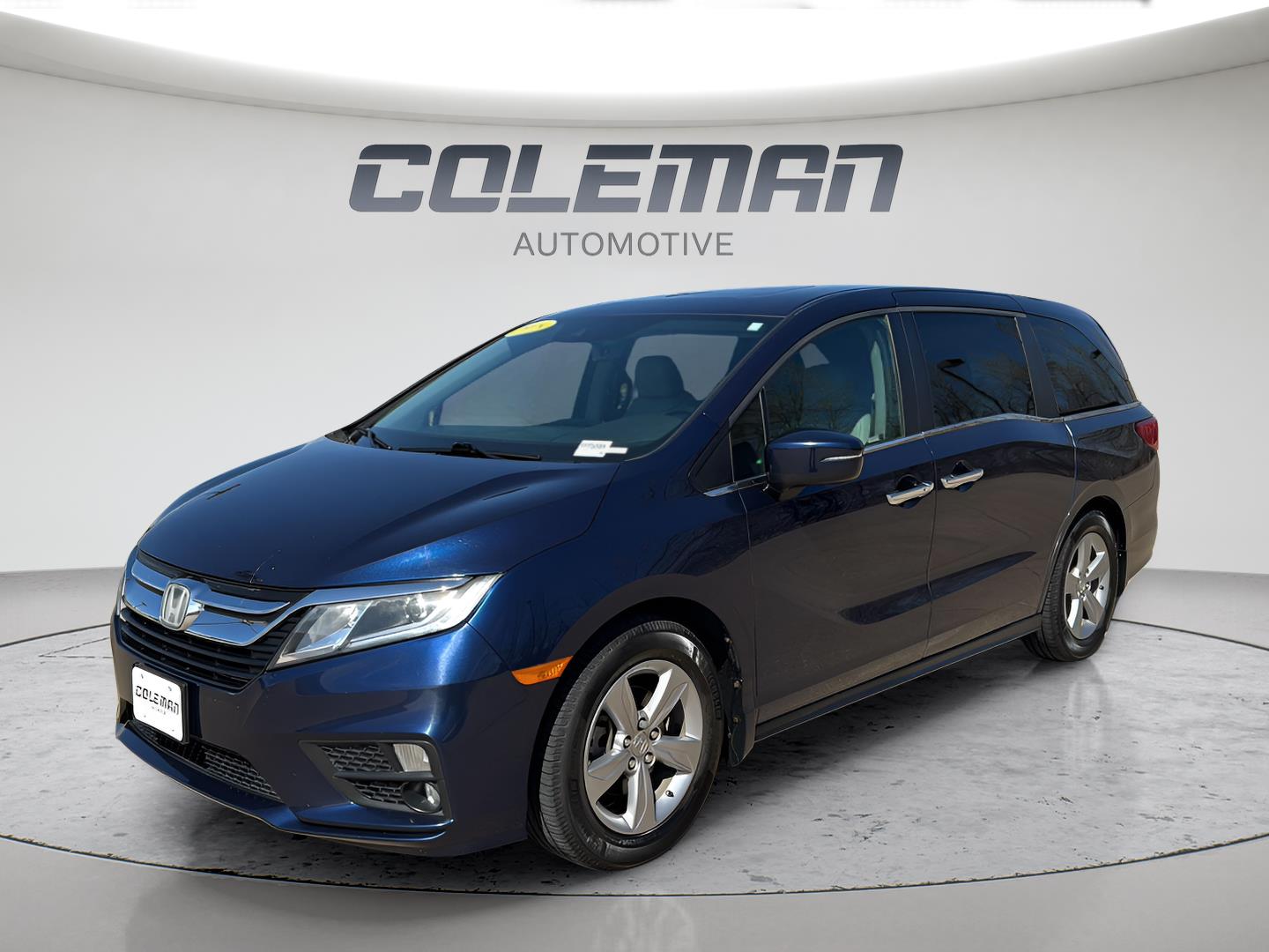 Black (Obsidian Blue Pearl) 2018 Honda Odyssey EX-L FWD Minivan Front-Wheel Drive Automatic