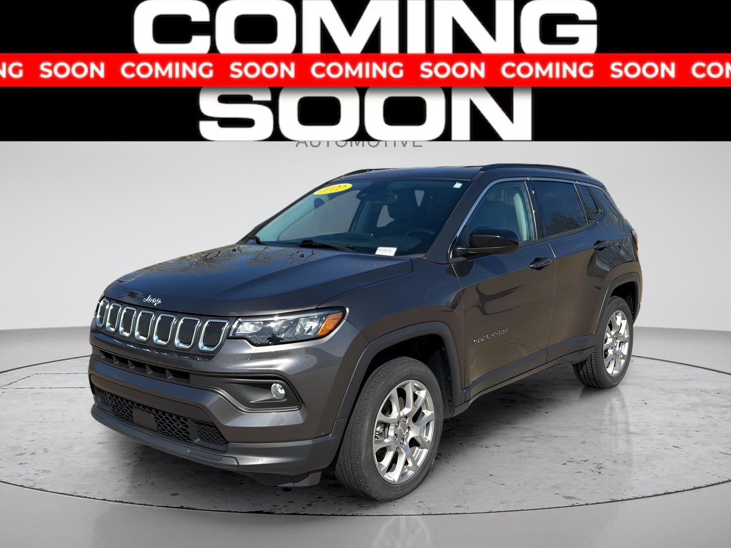 Gray (Granite Crystal Metallic Clearcoat) 2022 Jeep Compass SUV / Crossover Four-Wheel Drive 9-Speed Automatic