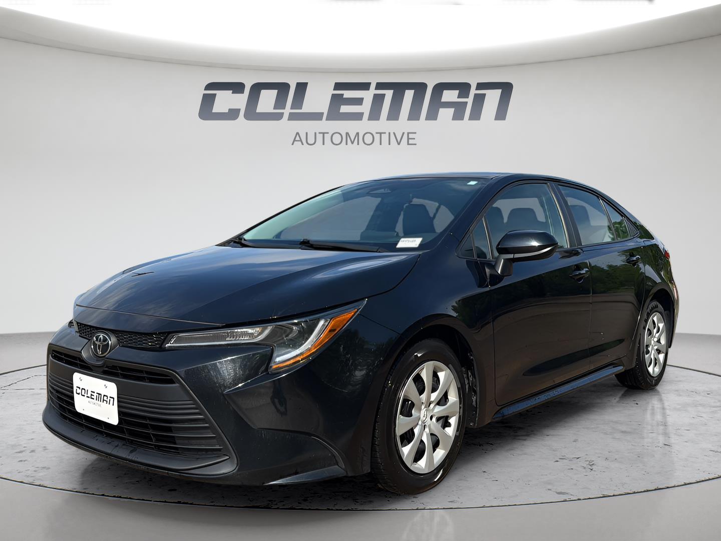 Midnight Black Metallic 2023 Toyota Corolla Sedan Front-Wheel Drive Continuously Variable Transmission