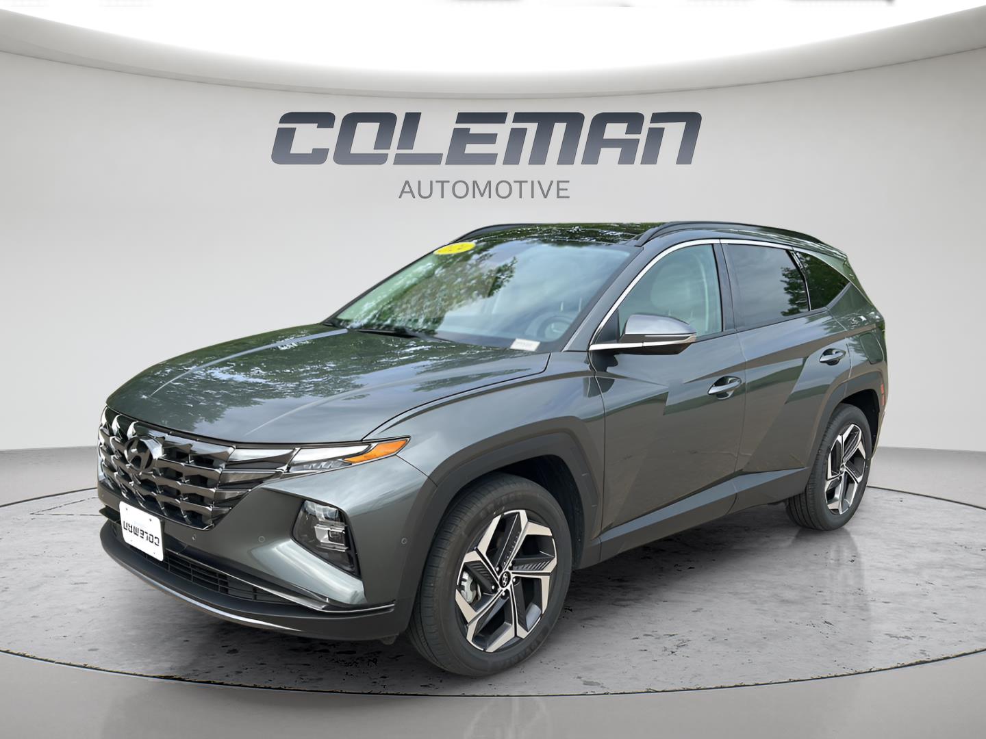 Amazon Gray 2024 Hyundai Tucson Hybrid Plug-In SUV / Crossover All-Wheel Drive Automatic