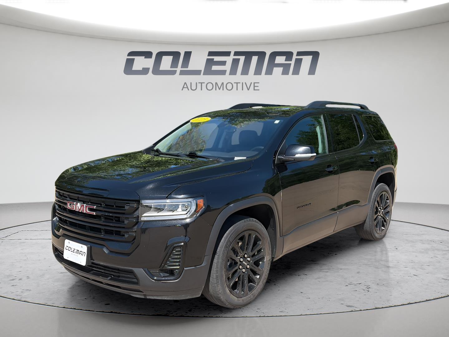 Black (Ebony Twilight Metallic) 2023 GMC Acadia SLT AWD SUV / Crossover Four-Wheel Drive 9-Speed Automatic