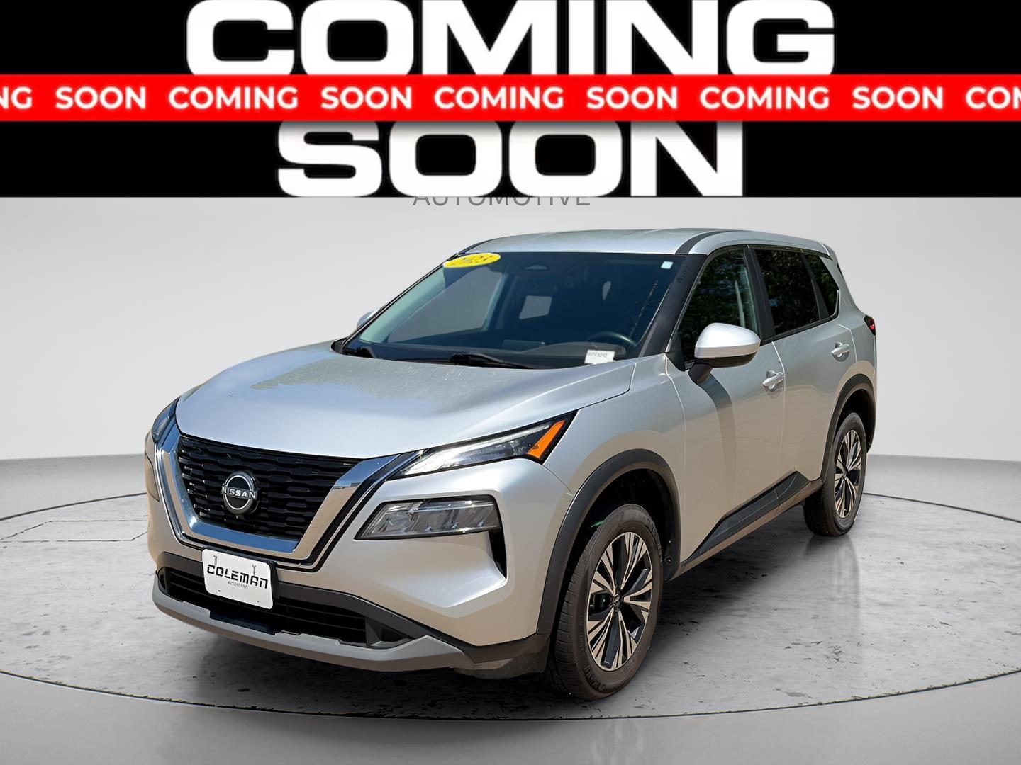 Brilliant Silver Metallic 2023 Nissan Rogue SUV / Crossover Front-Wheel Drive Continuously Variable Transmission