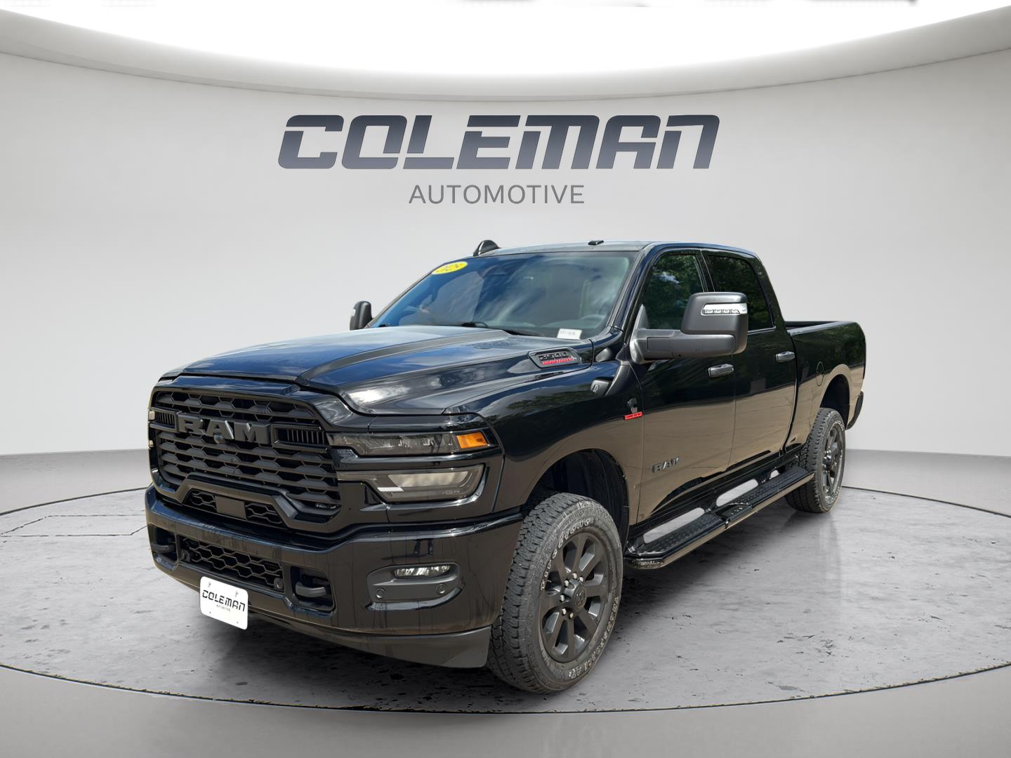 Diamond Black Crystal Pearlcoat 2025 RAM 2500 Pickup Truck Four-Wheel Drive 8-Speed Automatic