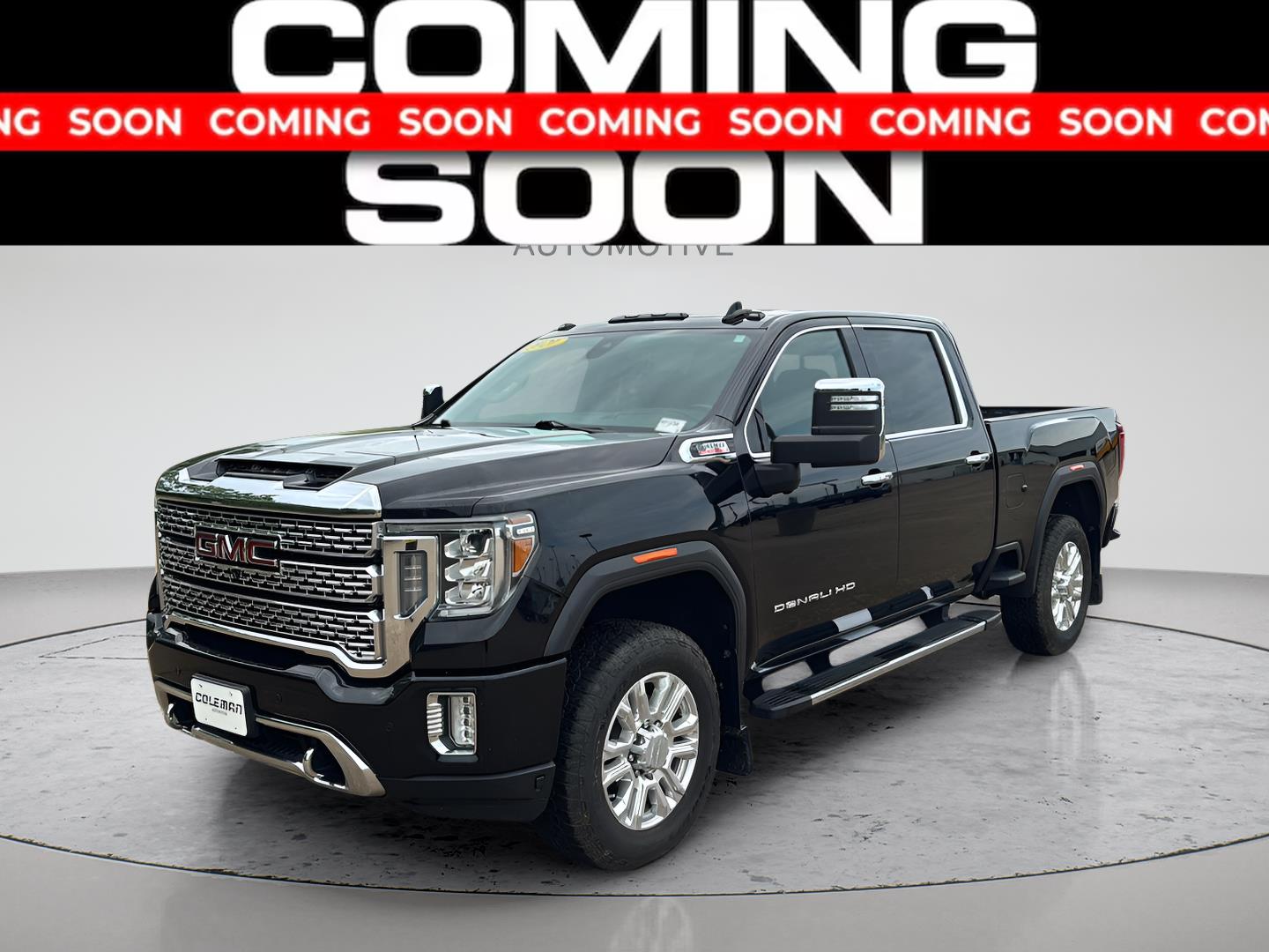 Onyx Black 2021 GMC Sierra 2500HD Pickup Truck Four-Wheel Drive Automatic