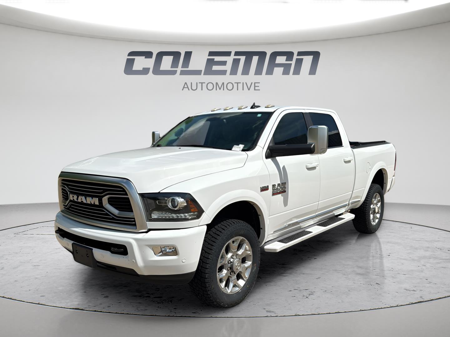 Bright White Clearcoat 2018 RAM 2500 Pickup Truck Four-Wheel Drive 6-Speed Automatic