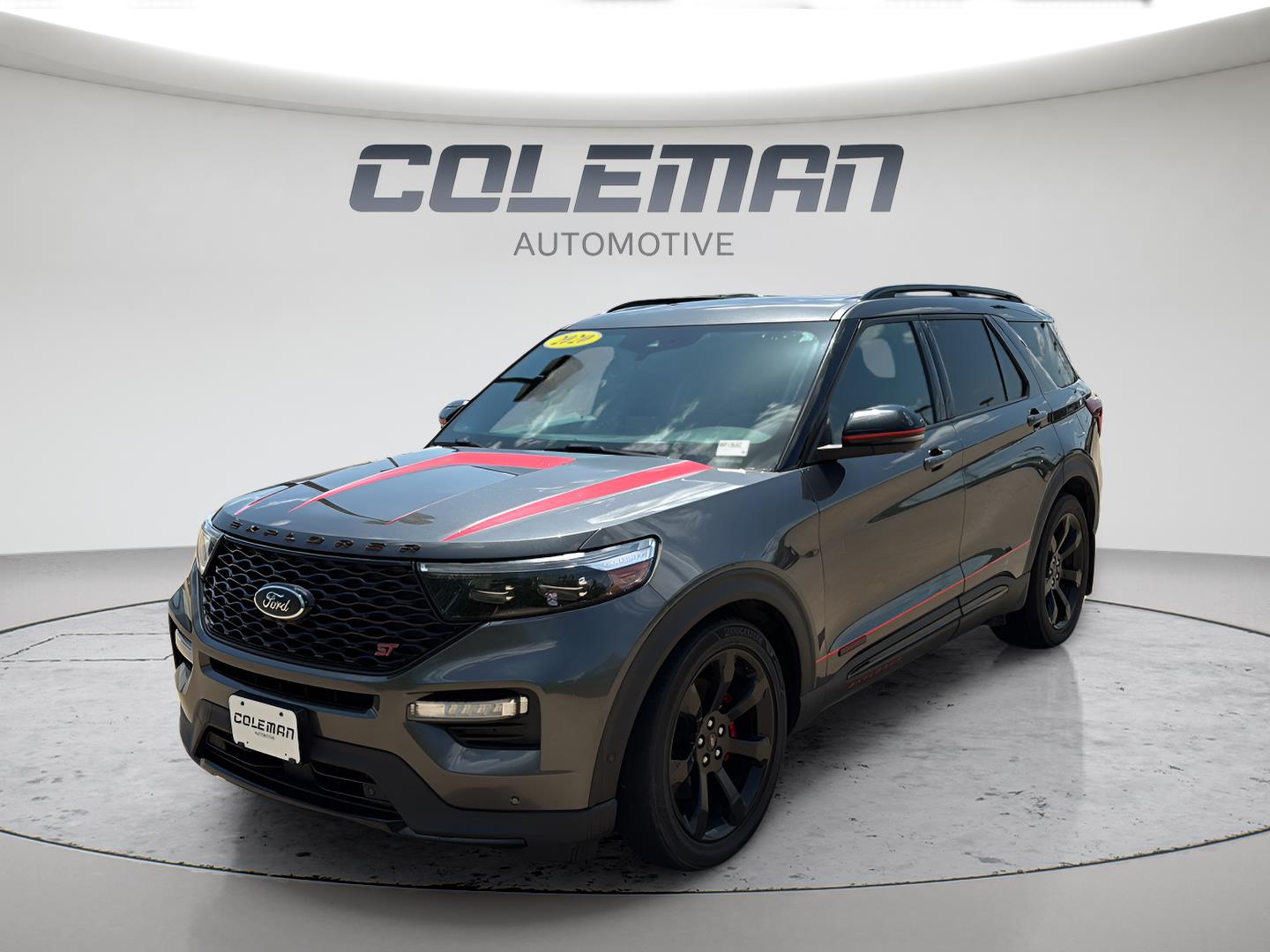 Gray (Magnetic) 2020 Ford Explorer SUV / Crossover All-Wheel Drive Automatic