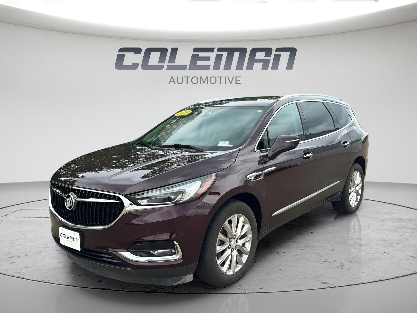 Black Cherry Metallic 2018 Buick Enclave SUV / Crossover Four-Wheel Drive 9-Speed Automatic