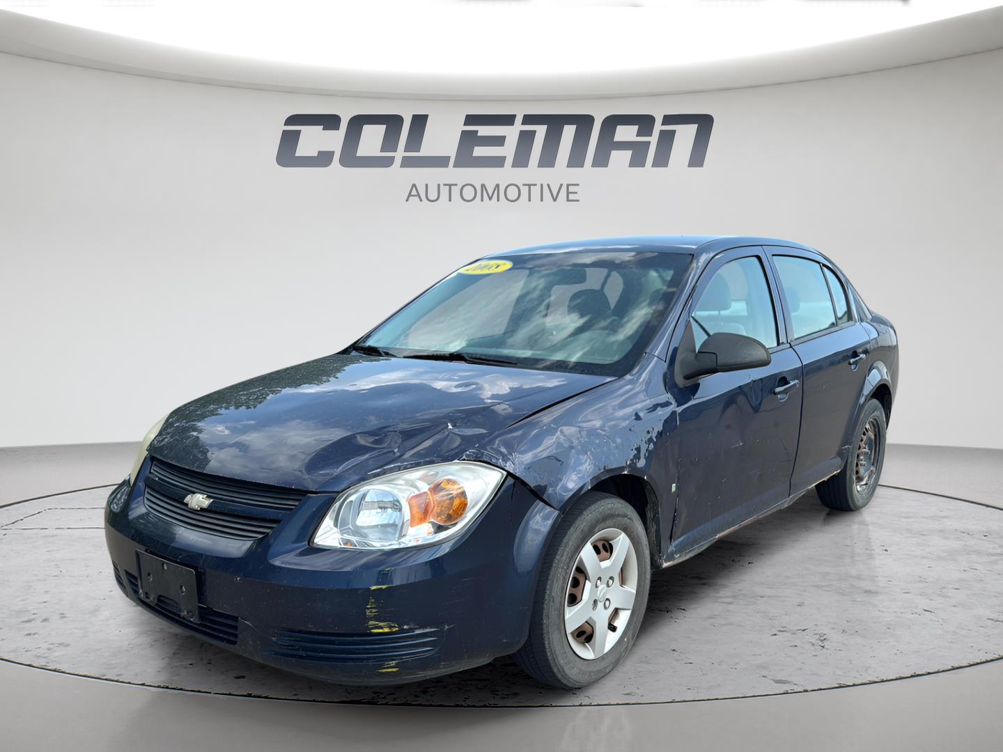 Imperial Blue Metallic 2008 Chevrolet Cobalt Sedan Front-Wheel Drive 4-Speed Automatic Overdrive