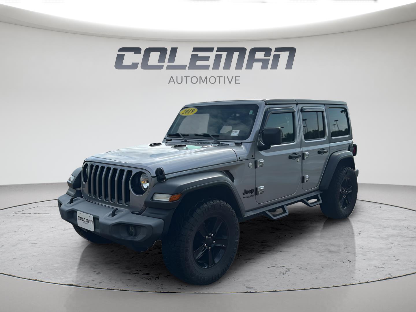 Billet Silver Metallic Clearcoat 2019 Jeep Wrangler SUV / Crossover Four-Wheel Drive 8-Speed Automatic