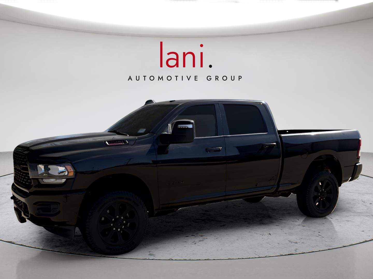 Diamond Black Crystal Pearlcoat 2023 RAM 2500 Pickup Truck Four-Wheel Drive 8-Speed Automatic