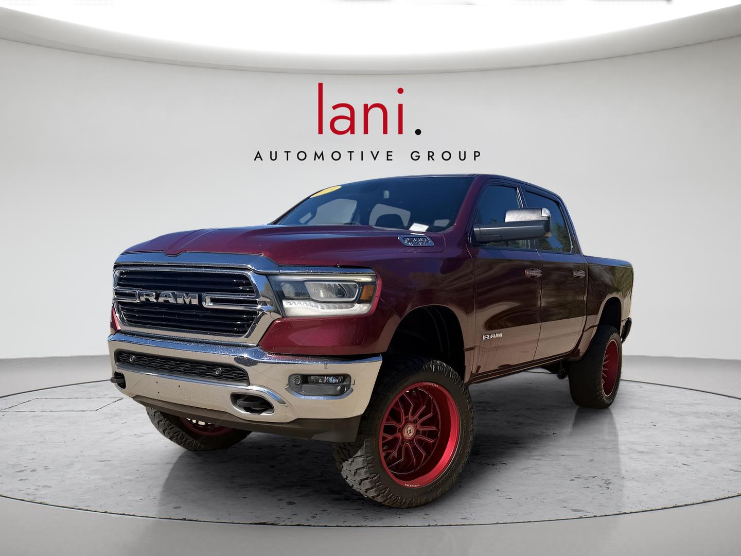 Delmonico Red Pearlcoat 2019 RAM 1500 Pickup Truck Four-Wheel Drive 8-Speed Automatic
