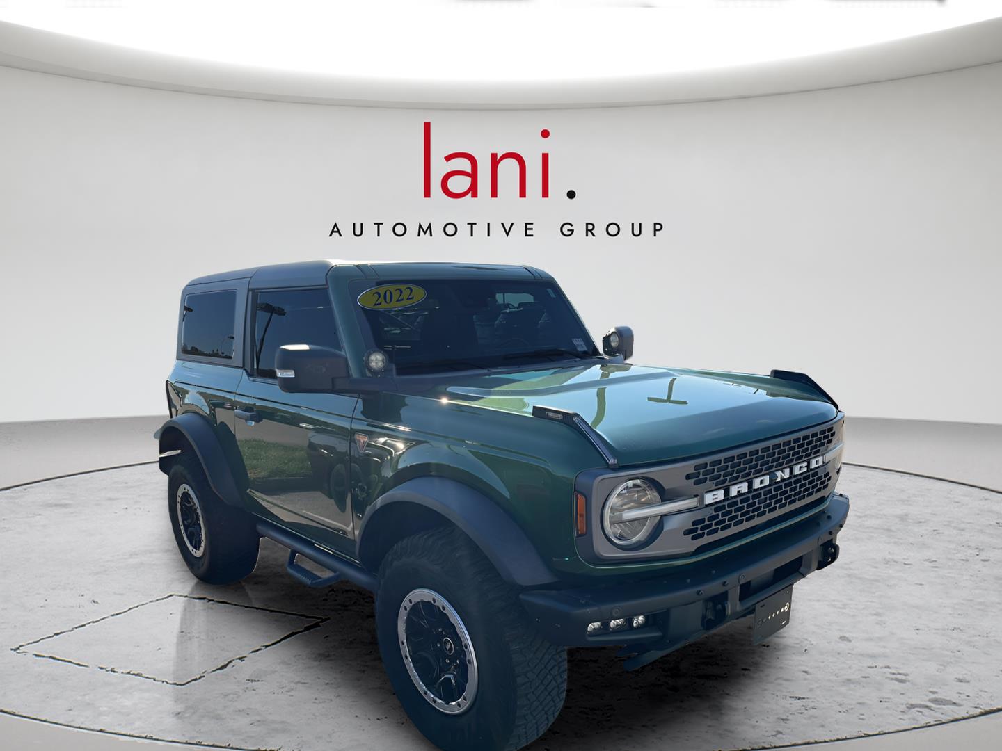 Eruption Green 2022 Ford Bronco SUV / Crossover Four-Wheel Drive 7-Speed Manual