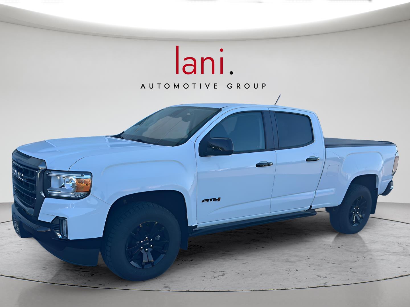 Summit White 2021 GMC Canyon Pickup Truck Four-Wheel Drive 8-Speed Automatic