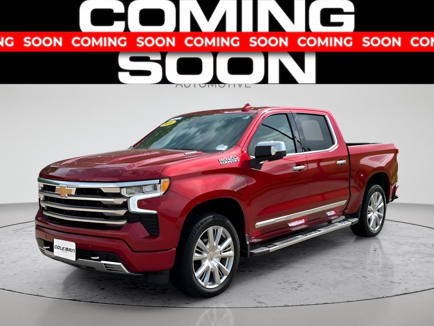 Radiant Red Tintcoat 2024 Chevrolet Silverado 1500 Pickup Truck Four-Wheel Drive Automatic