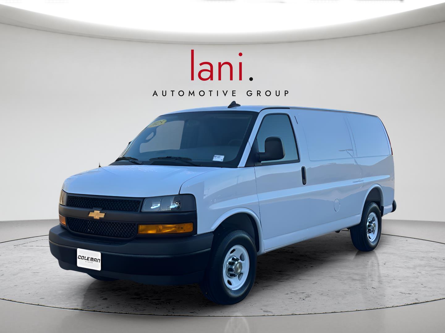 Summit White 2025 Chevrolet Express Cargo Van Rear-Wheel Drive 8-Speed Automatic