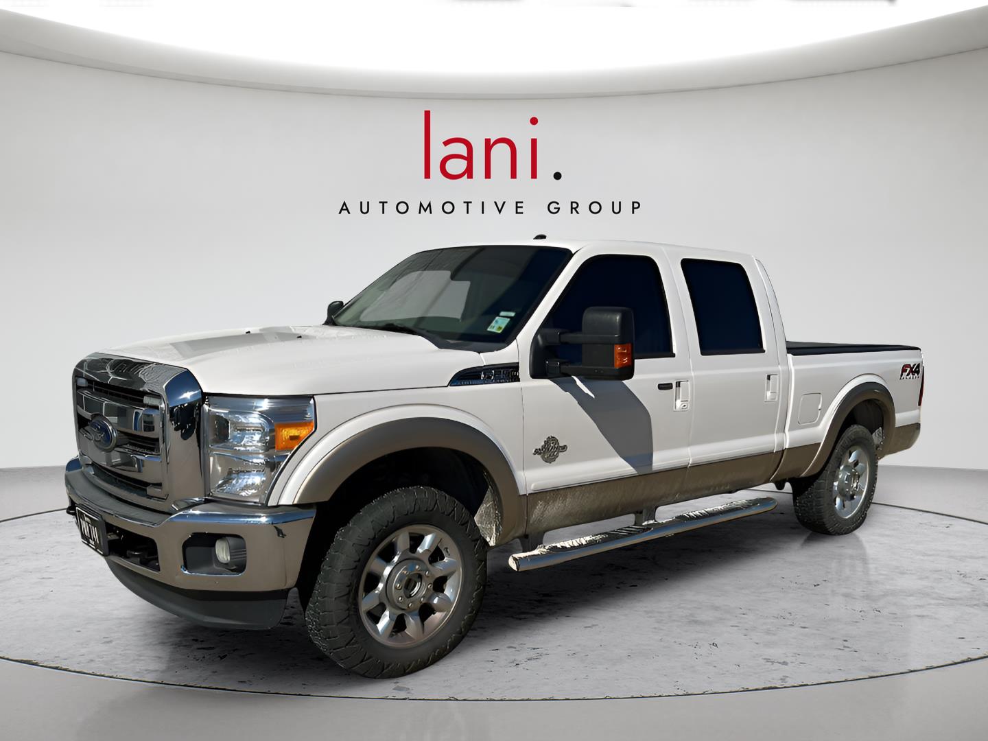 White Platinum Metallic Tri-Coat 2013 Ford F-250 Super Duty Pickup Truck Four-Wheel Drive 6-Speed Automatic