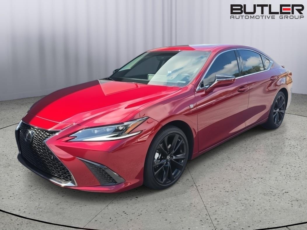 Matador Red Mica 2025 Lexus ES Hybrid Sedan Front-Wheel Drive Continuously Variable Transmission