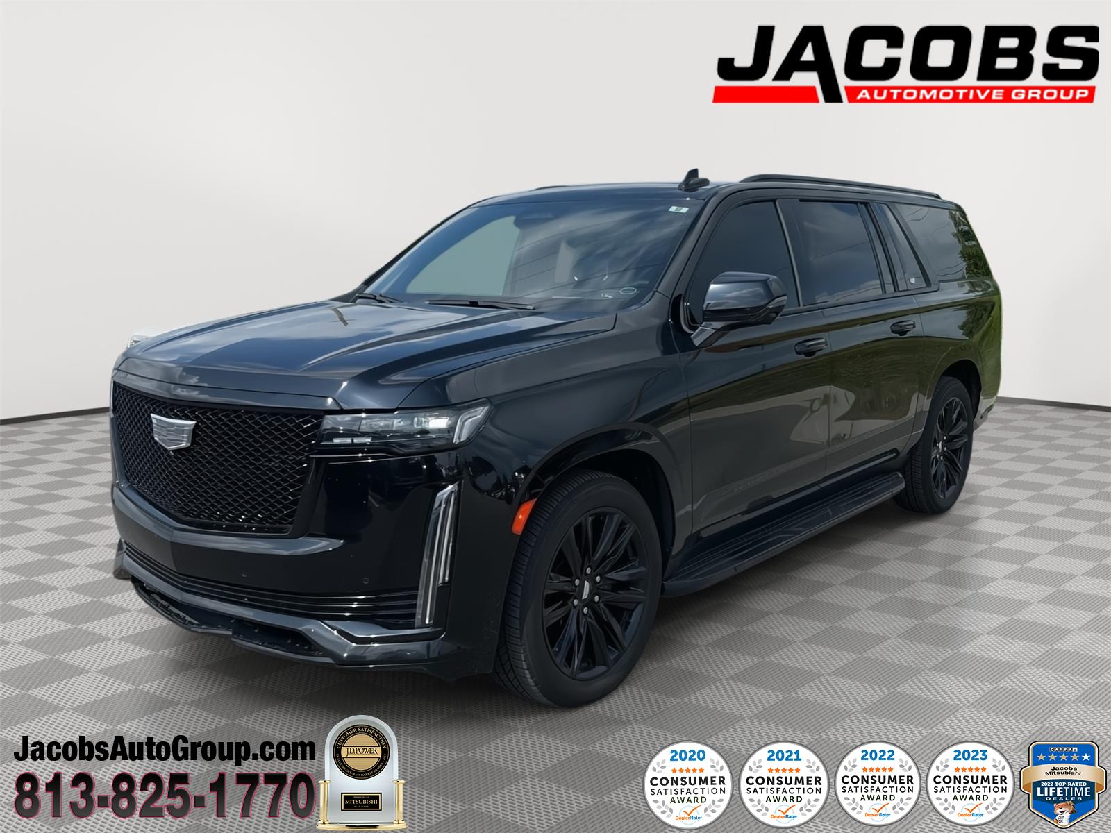 Black Raven 2021 Cadillac Escalade ESV SUV / Crossover Four-Wheel Drive Automatic