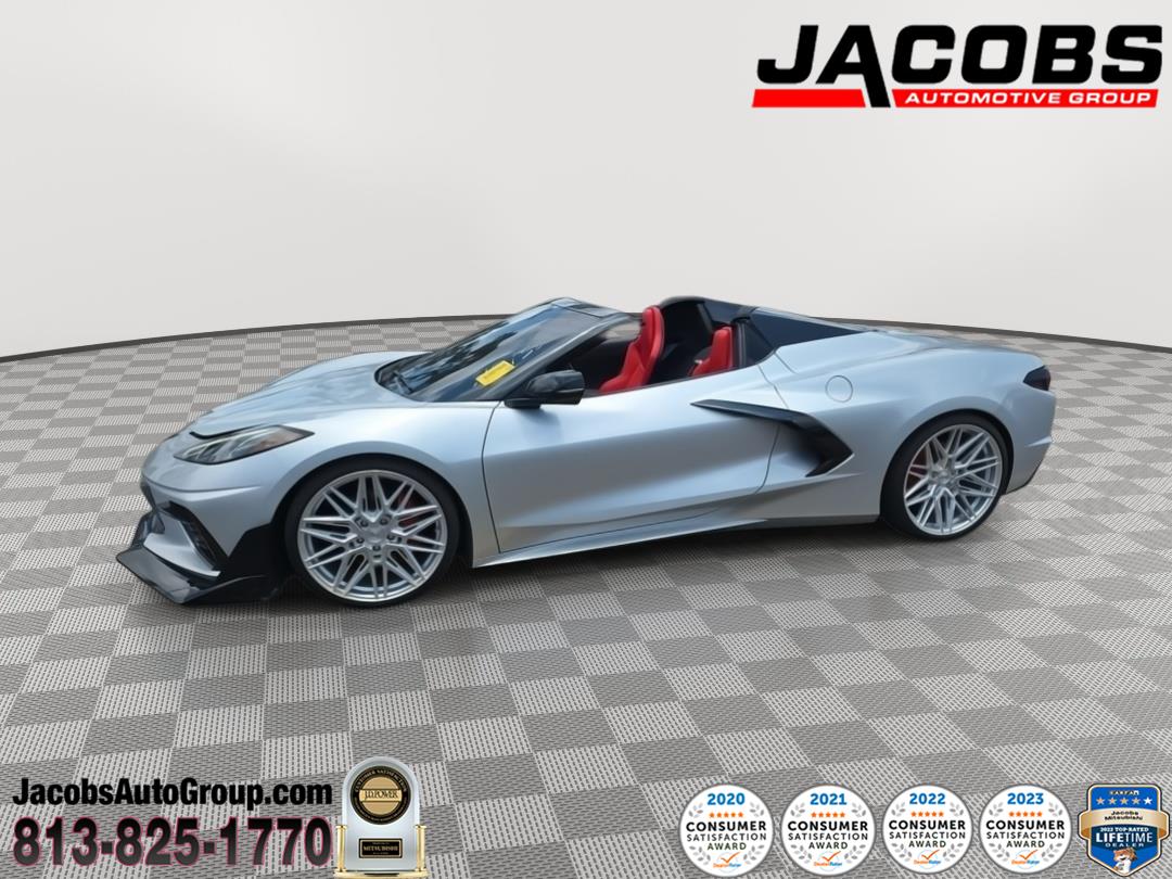 Blade Silver Metallic 2026 Chevrolet Corvette Convertible Rear-Wheel Drive 8-Speed Dual Clutch