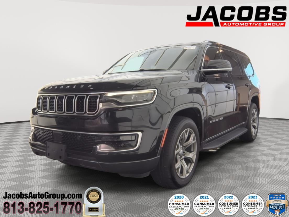 Diamond Black Crystal Pearlcoat 2022 Jeep Wagoneer SUV / Crossover 4X2 8-Speed Automatic