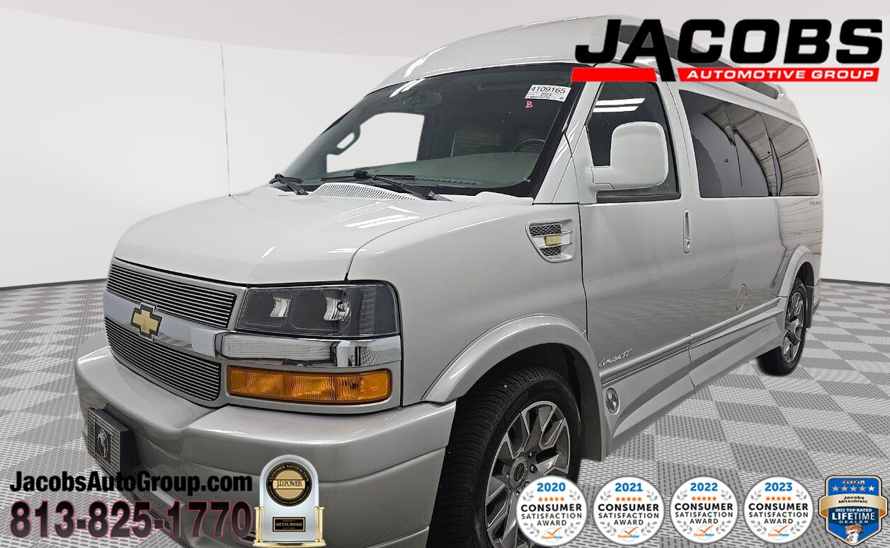 Silver Ice Metallic 2023 Chevrolet Express Cargo Van Rear-Wheel Drive 8-Speed Automatic
