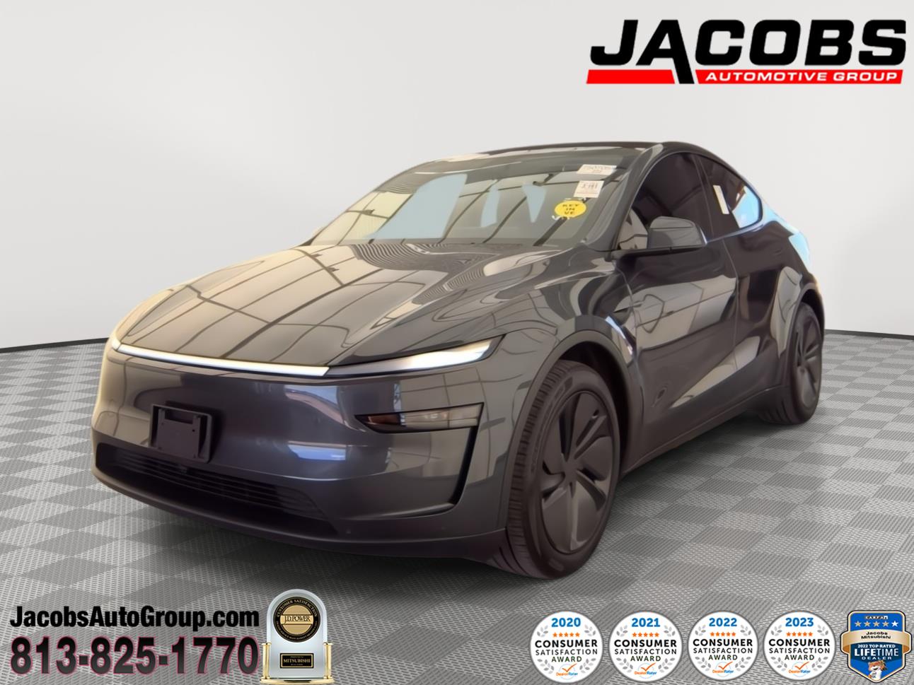 Gray (Stealth Grey) 2026 Tesla Model Y SUV / Crossover Rear-Wheel Drive Automatic