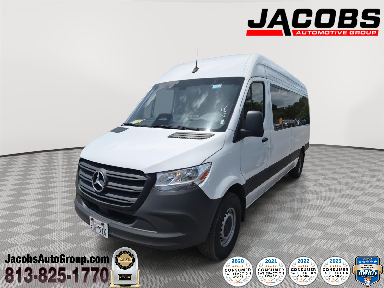 White 2026 Mercedes-Benz Sprinter Van Rear-Wheel Drive Automatic