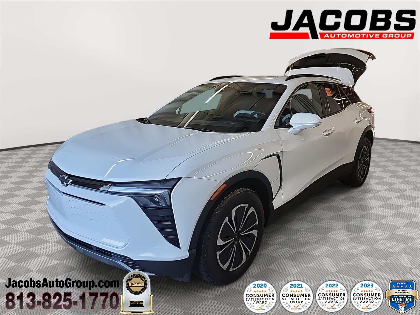 Summit White 2026 Chevrolet Blazer EV SUV / Crossover Front-Wheel Drive Automatic