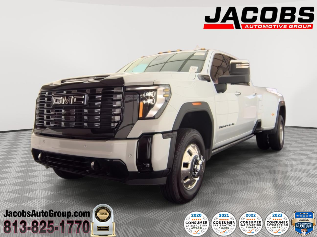 White 2026 GMC Sierra 3500HD Pickup Truck Four-Wheel Drive Automatic