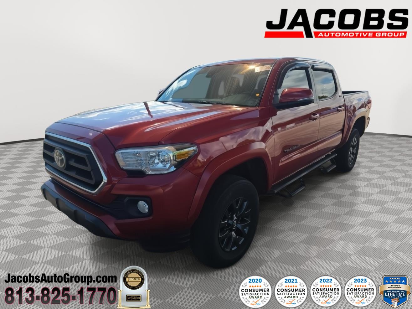Barcelona Red Metallic 2023 Toyota Tacoma Pickup Truck 4X2 Automatic