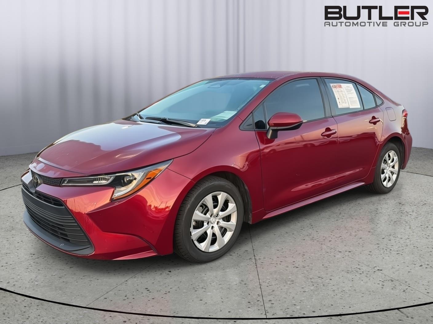 Red (Ruby Flare Pearl) 2025 Toyota Corolla Sedan Front-Wheel Drive Continuously Variable Transmission