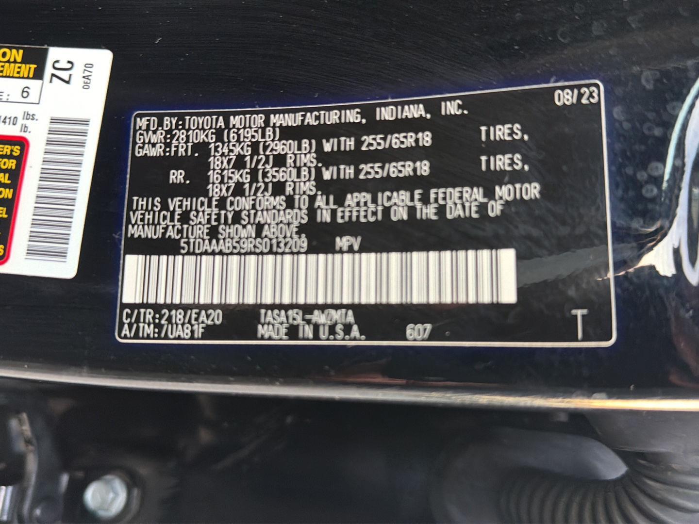 Used 2024 Toyota Grand Highlander SUV