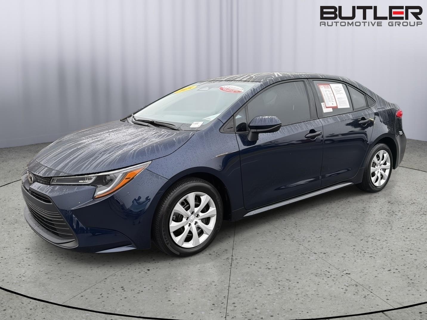 Blueprint 2025 Toyota Corolla LE FWD Sedan Front-Wheel Drive Continuously Variable Transmission