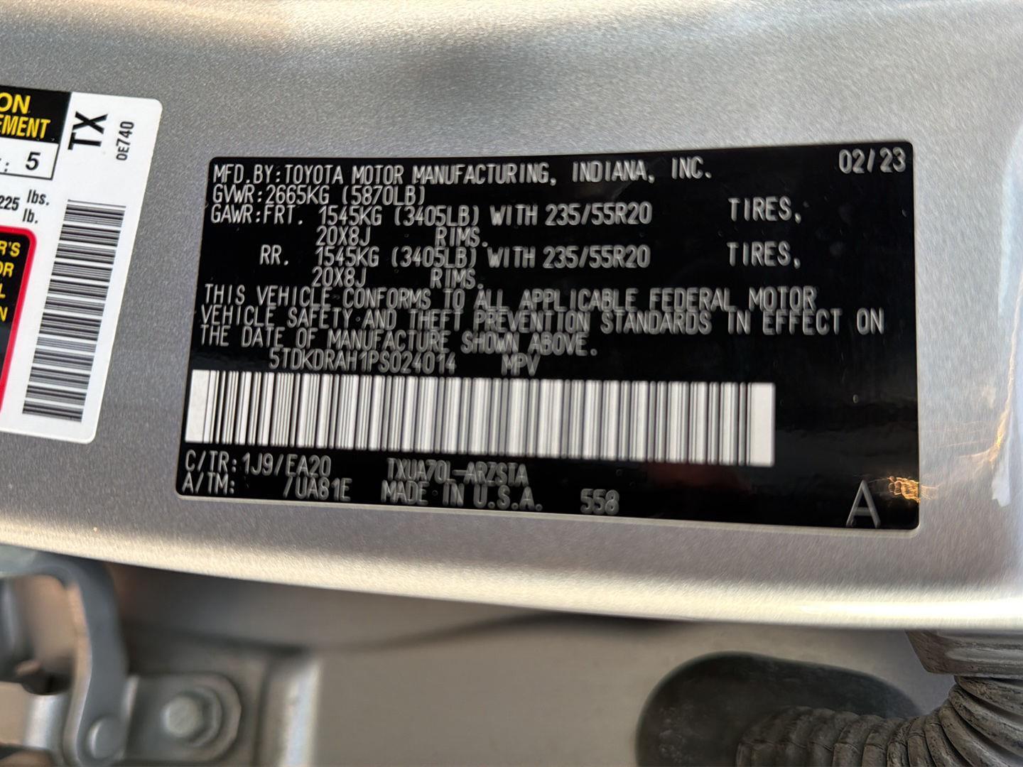 Used 2023 Toyota Highlander SUV