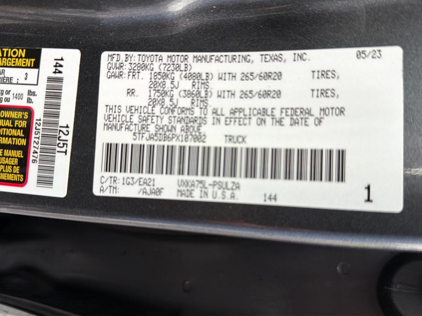Used 2023 Toyota Tundra Truck