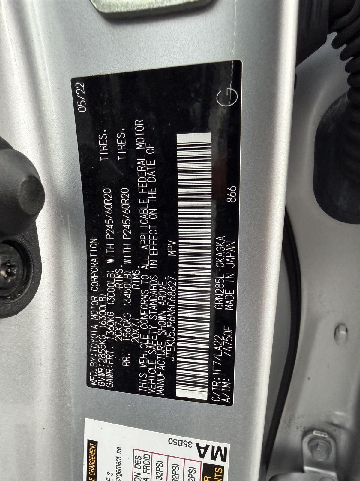 Used 2022 Toyota 4Runner SUV