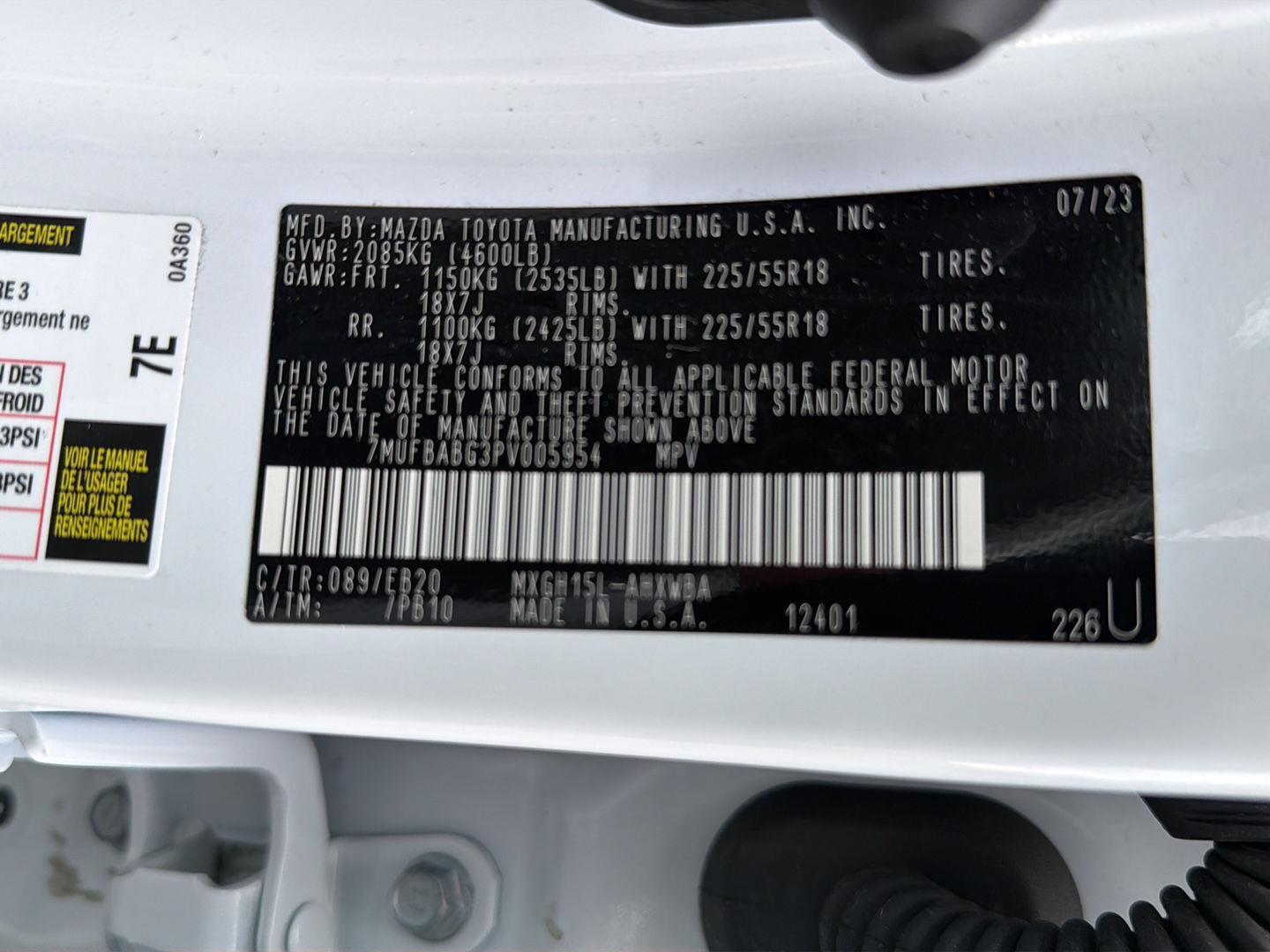 Used 2023 Toyota Corolla Cross Hybrid SUV