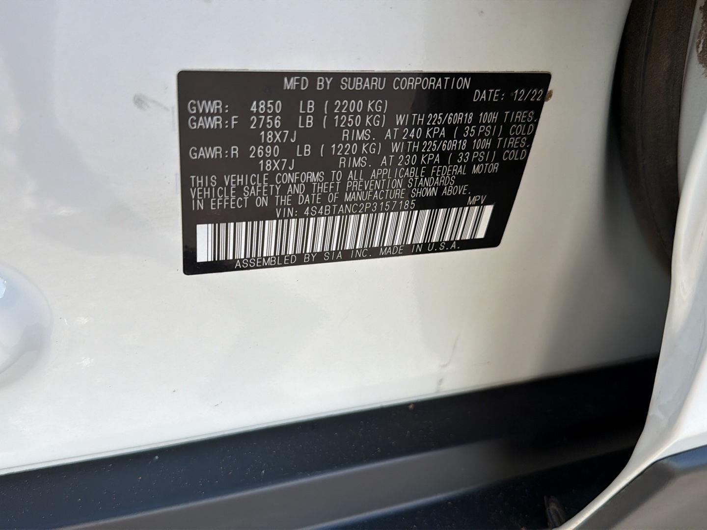 Used 2023 Subaru Outback SUV