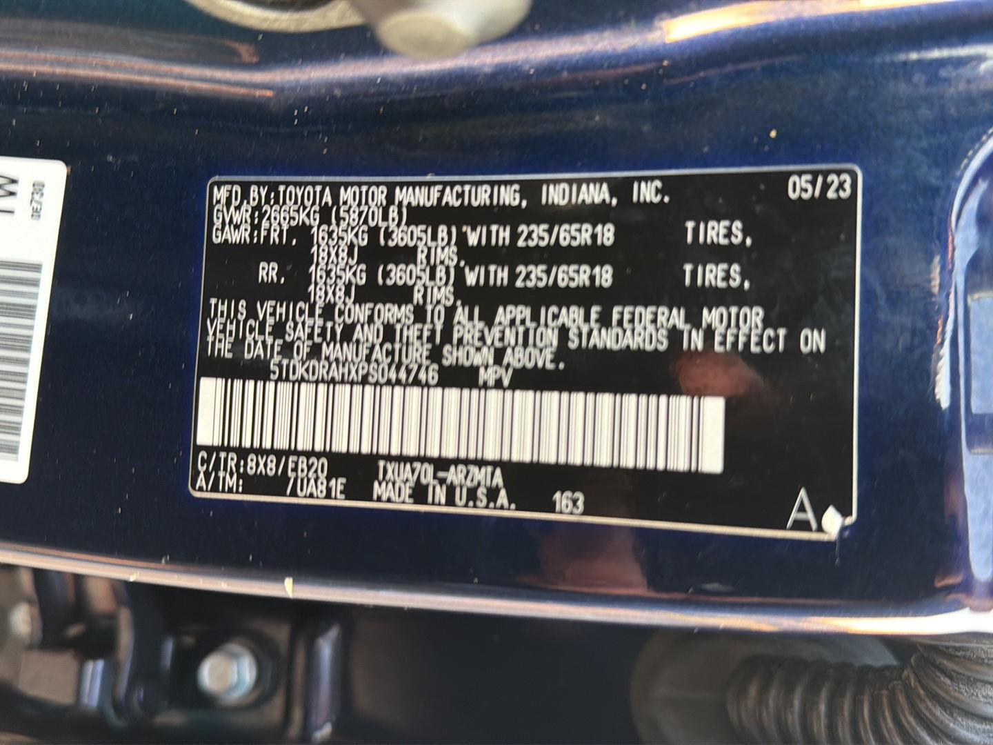 Used 2023 Toyota Highlander SUV