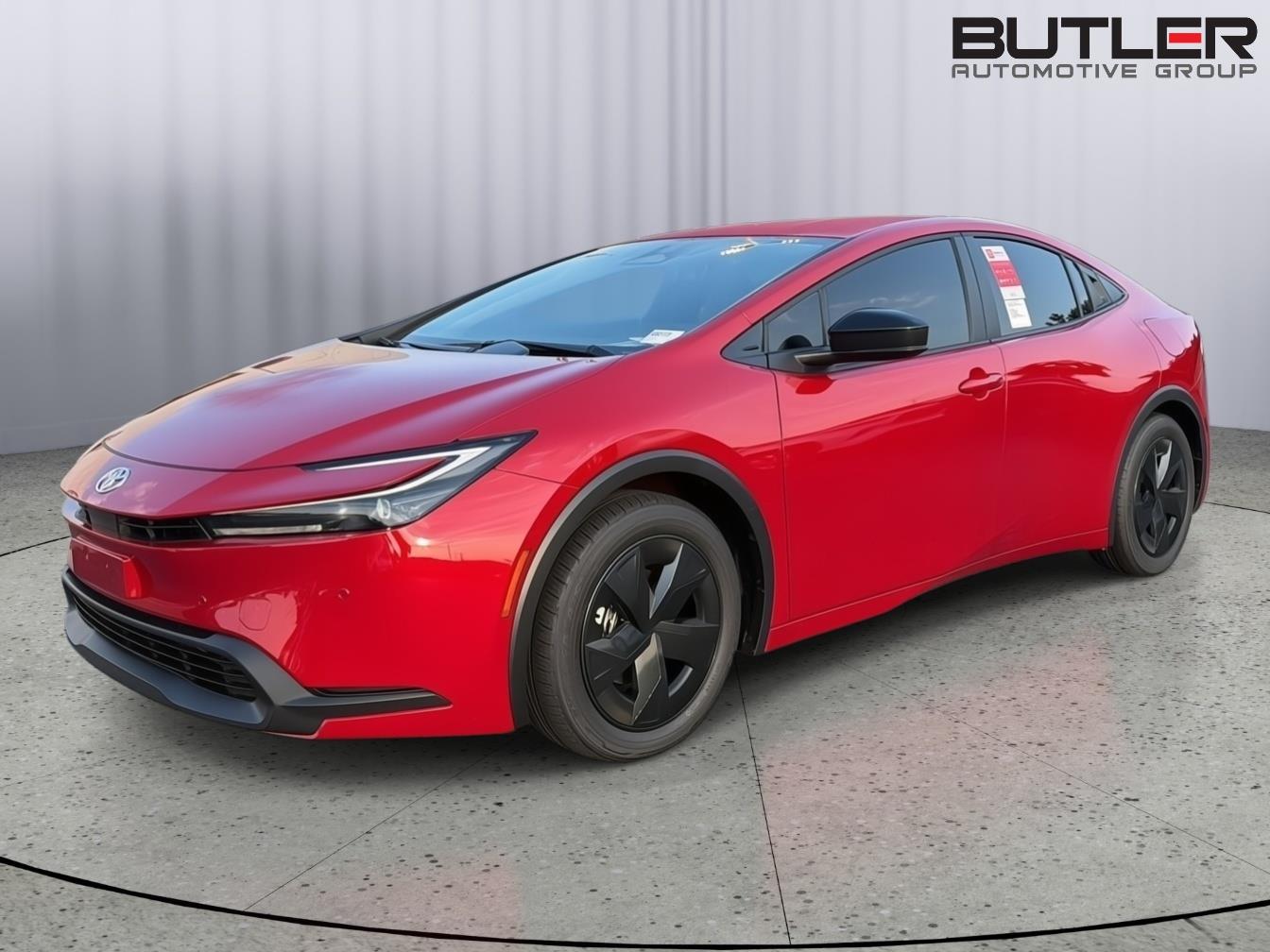 Supersonic Red 2026 Toyota Prius Hatchback Front-Wheel Drive Continuously Variable Transmission