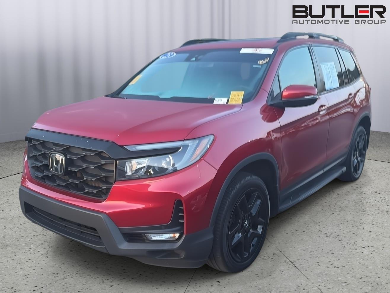 Radiant Red Metallic II 2023 Honda Passport SUV / Crossover All-Wheel Drive 9-Speed Automatic