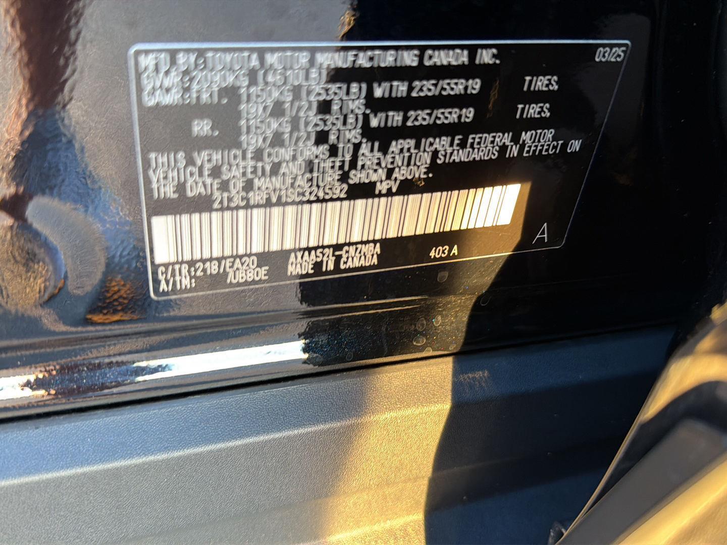 Used 2025 Toyota RAV4 SUV