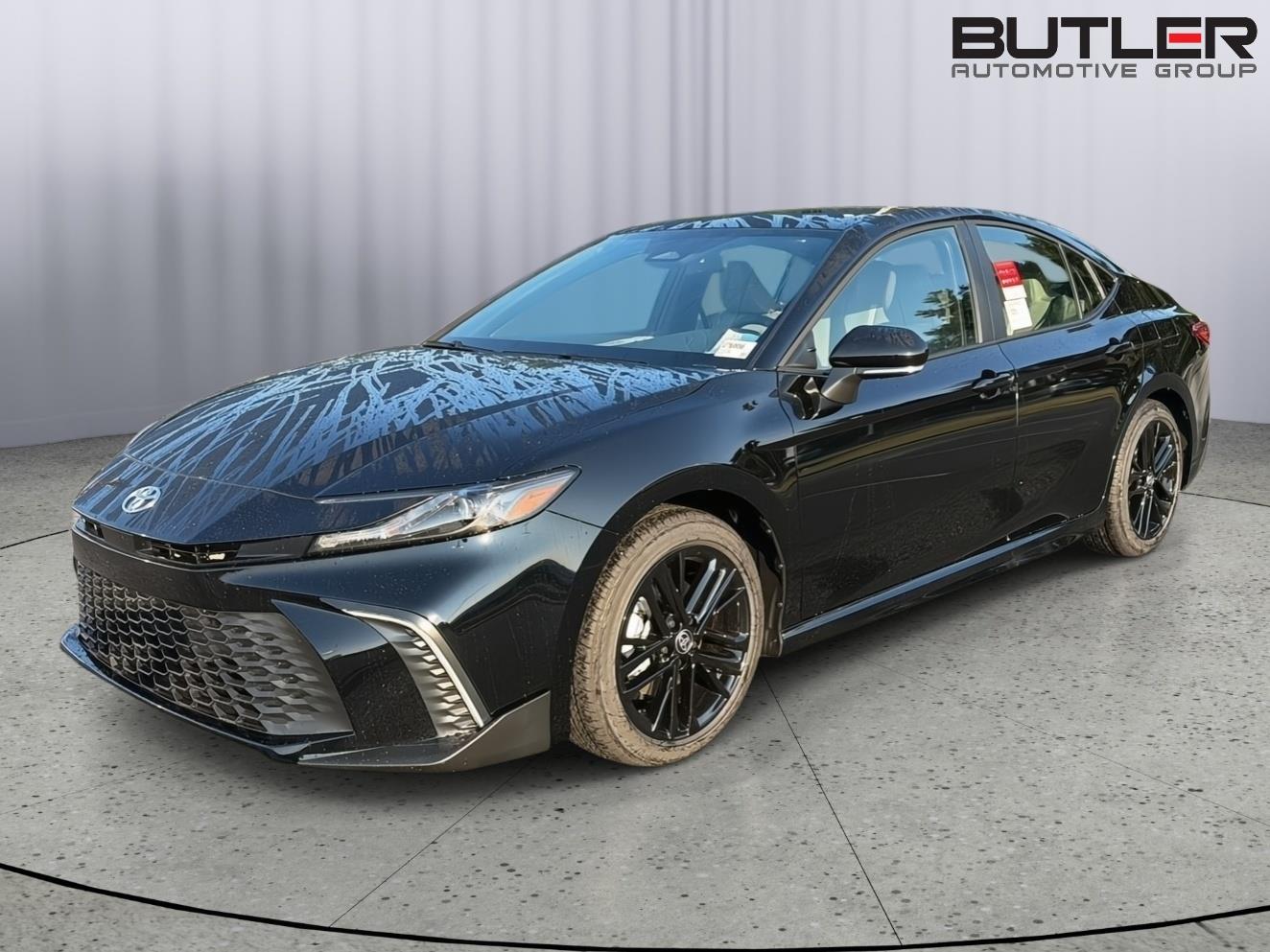 Midnight Black Metallic 2026 Toyota Camry Sedan Front-Wheel Drive Continuously Variable Transmission