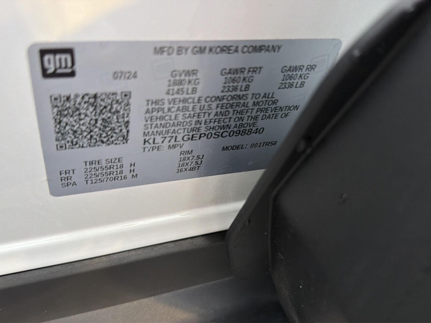 Used 2025 Chevrolet Trax SUV