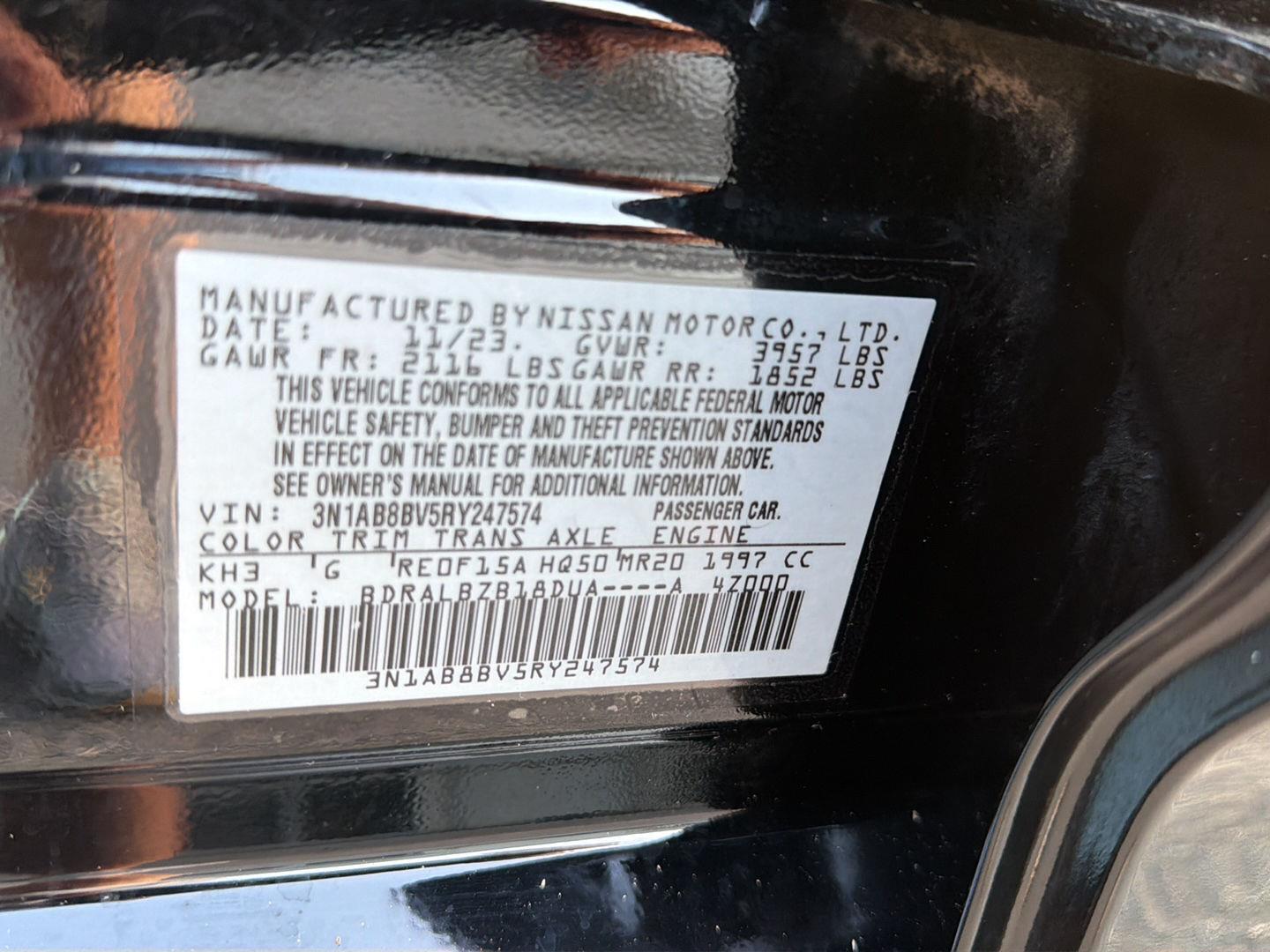 Used 2024 Nissan Sentra Sedan
