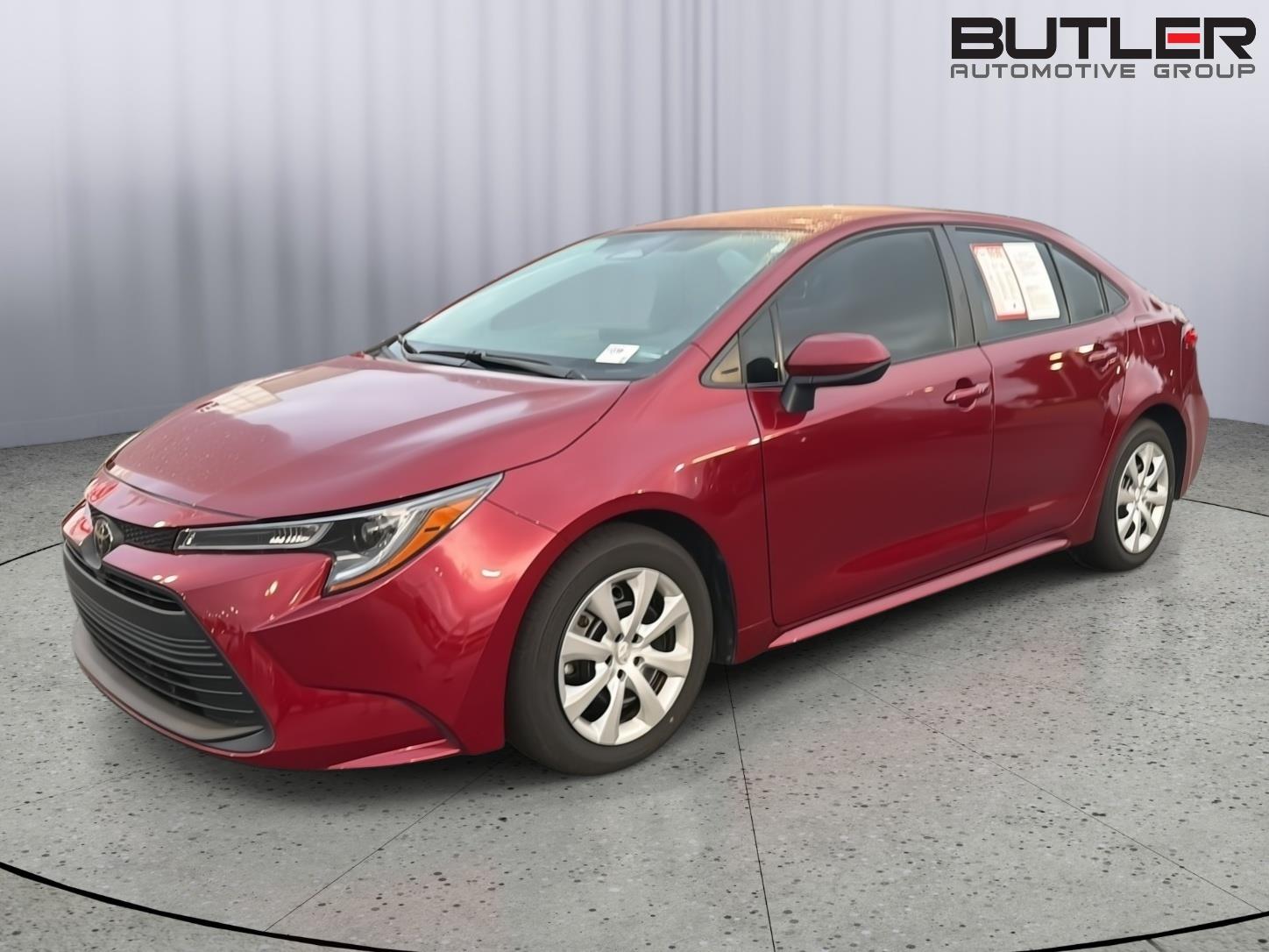 Red (Ruby Flare Pearl) 2025 Toyota Corolla Sedan Front-Wheel Drive Continuously Variable Transmission