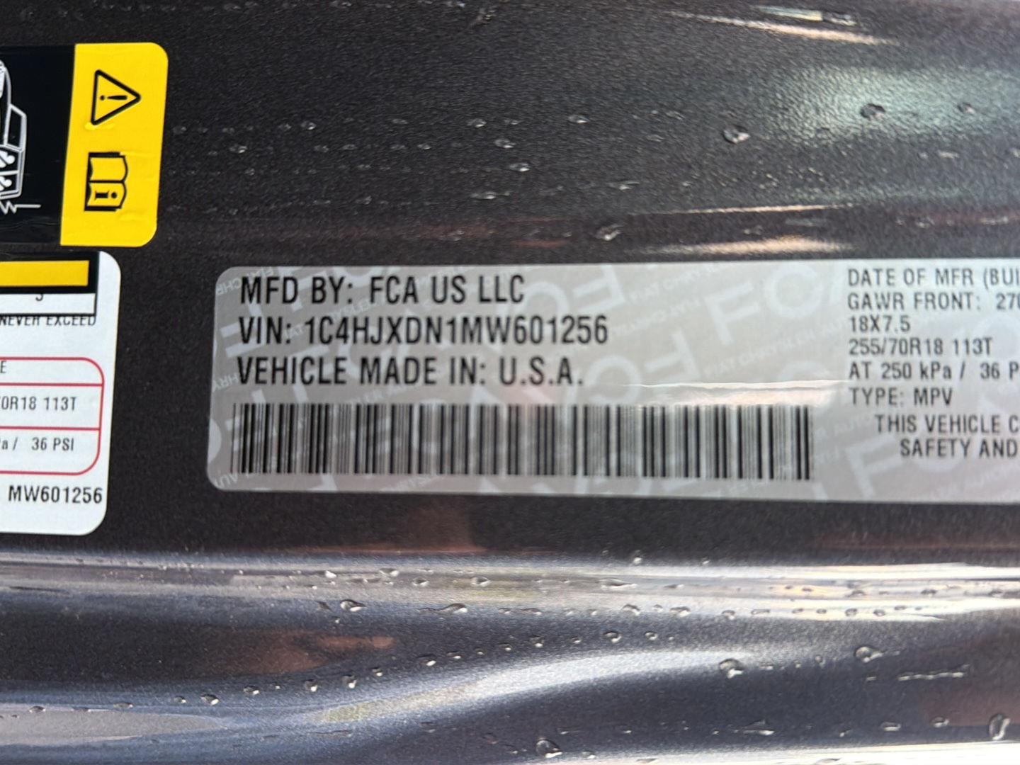 Used 2021 Jeep Wrangler SUV