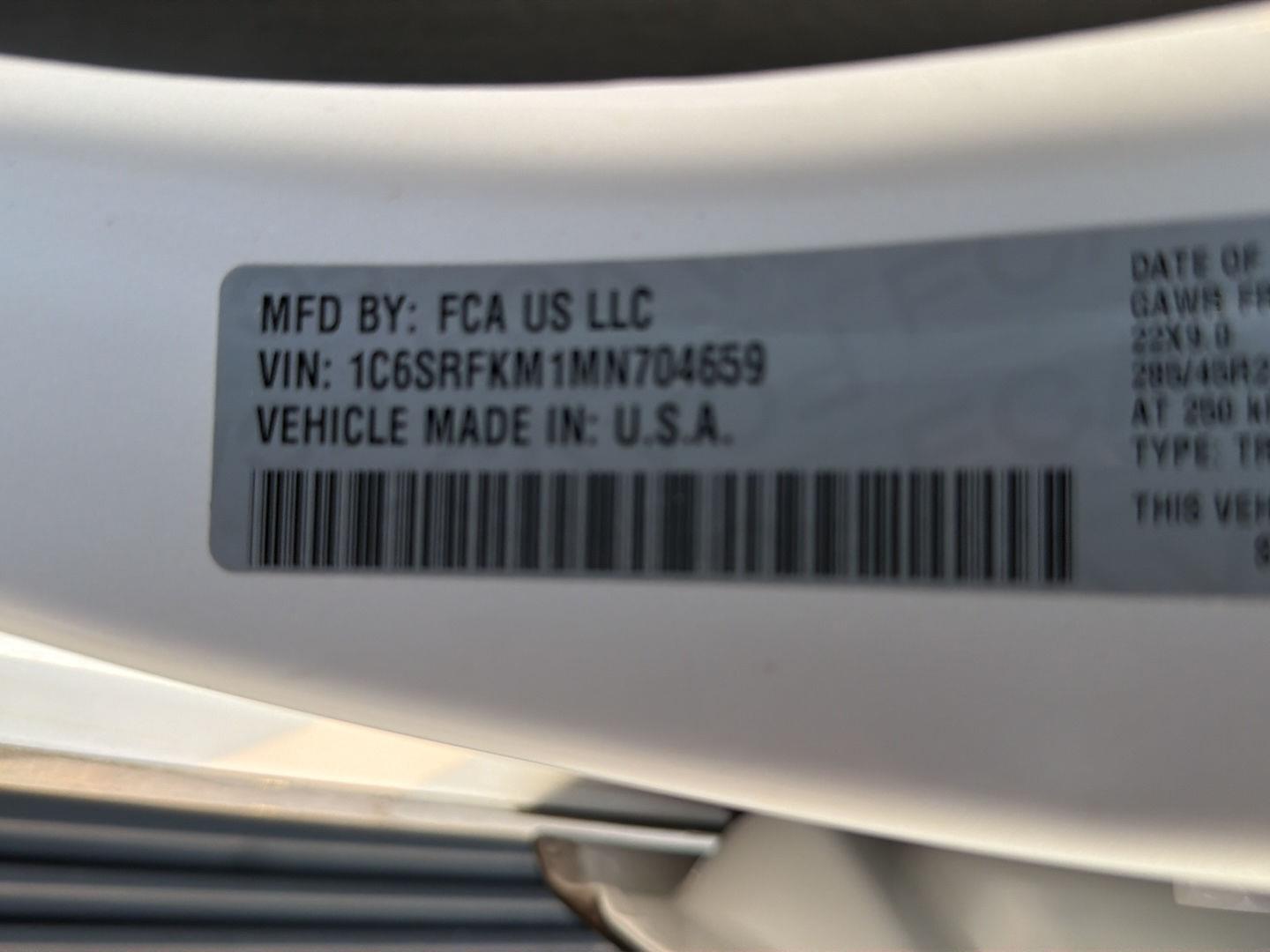 Used 2021 Ram 1500 Truck