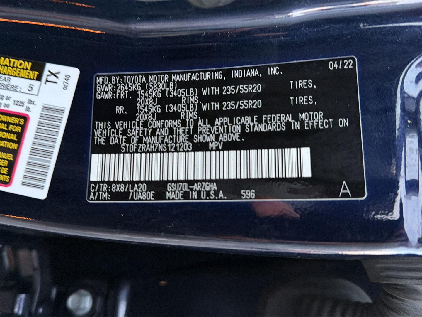 Used 2022 Toyota Highlander SUV